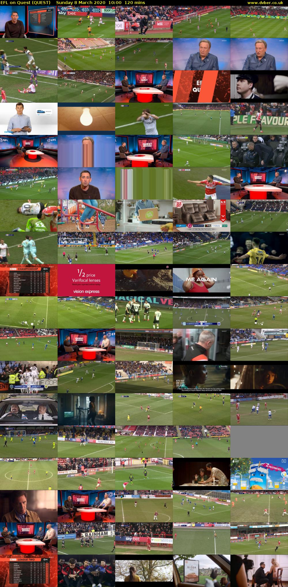 EFL on Quest (QUEST) Sunday 8 March 2020 10:00 - 12:00