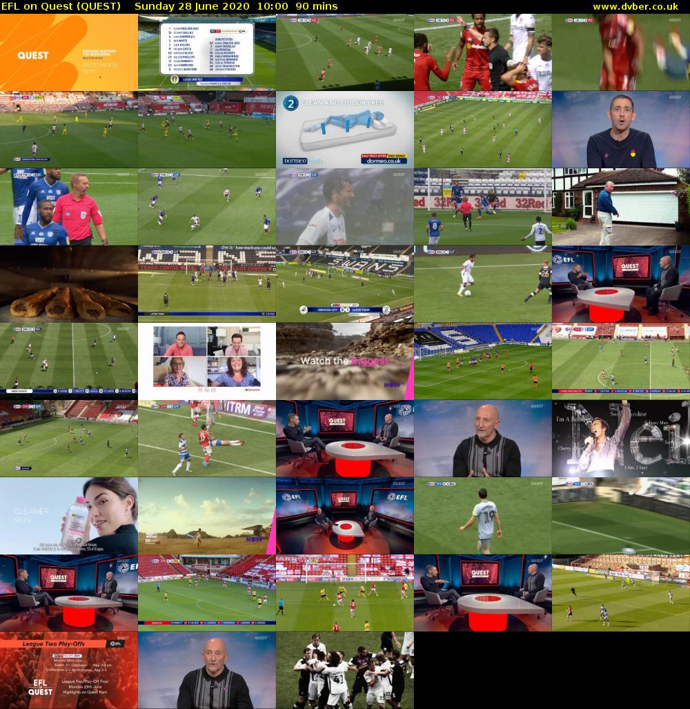 EFL on Quest (QUEST) Sunday 28 June 2020 10:00 - 11:30