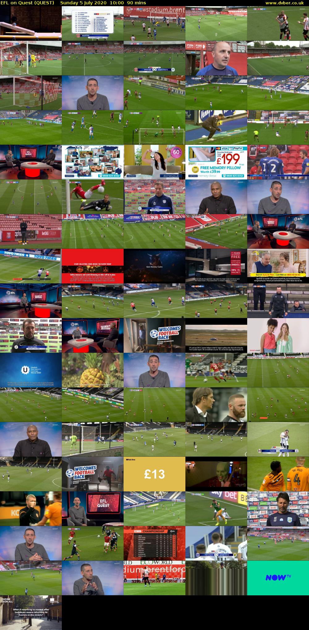EFL on Quest (QUEST) Sunday 5 July 2020 10:00 - 11:30