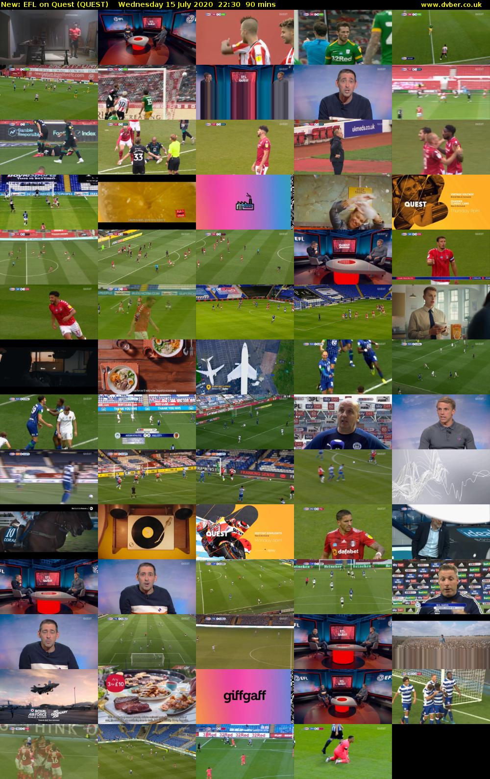 EFL on Quest (QUEST) Wednesday 15 July 2020 22:30 - 00:00