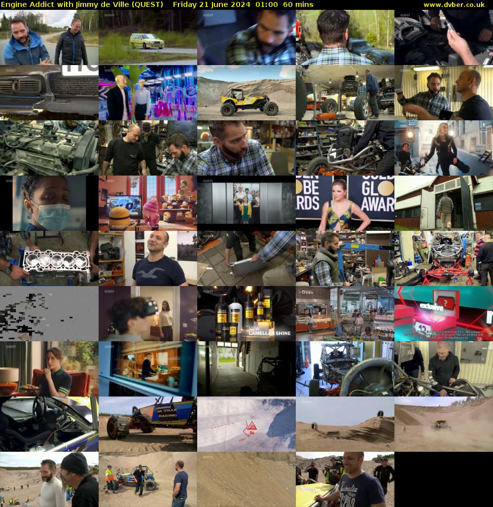 Engine Addict with Jimmy de Ville (QUEST) Friday 21 June 2024 01:00 - 02:00