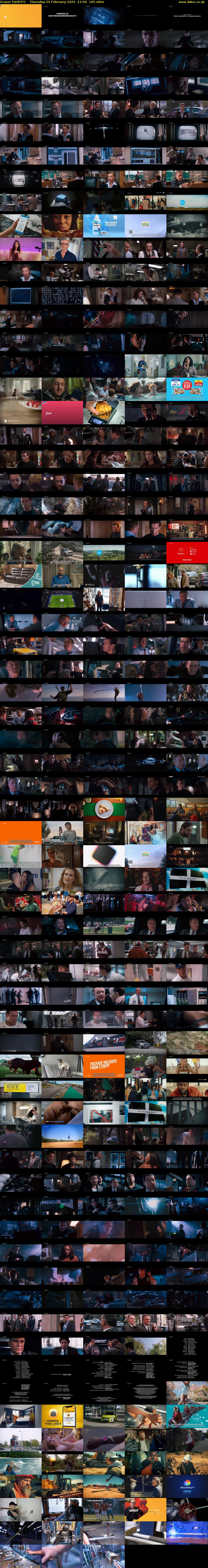 Eraser (QUEST) Thursday 29 February 2024 21:00 - 23:45