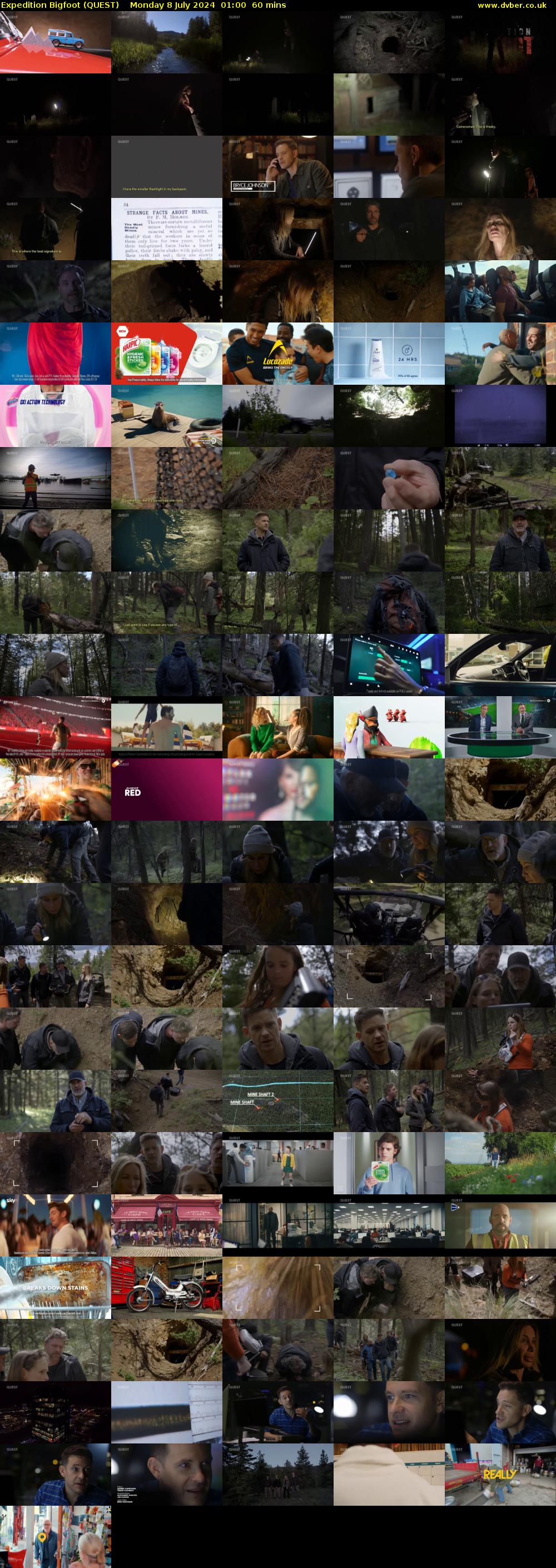 Expedition Bigfoot (QUEST) Monday 8 July 2024 01:00 - 02:00