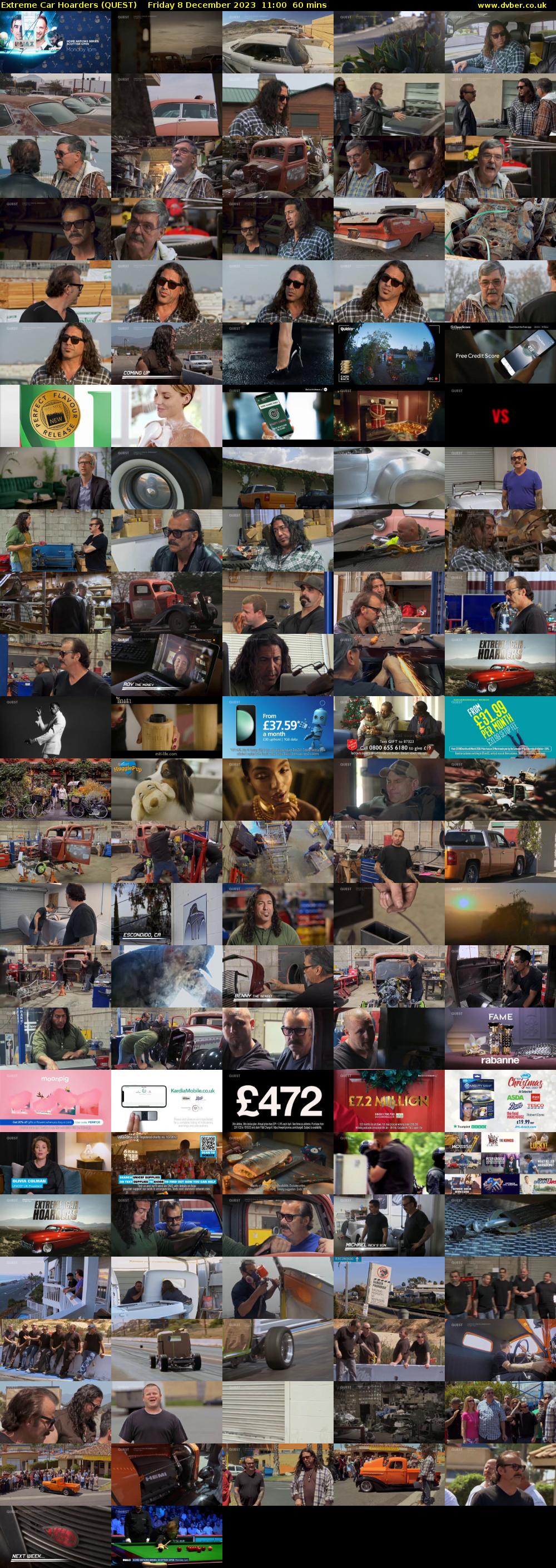 Extreme Car Hoarders (QUEST) Friday 8 December 2023 11:00 - 12:00