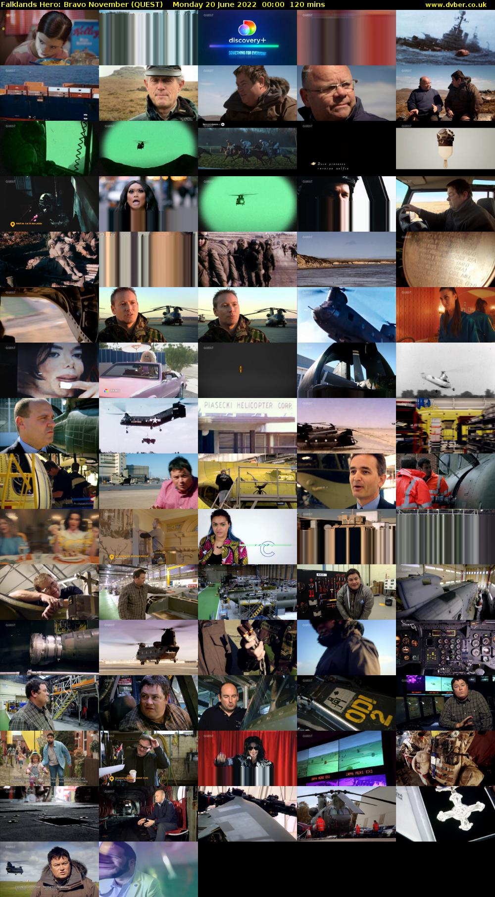 Falklands Hero: Bravo November (QUEST) Monday 20 June 2022 00:00 - 02:00