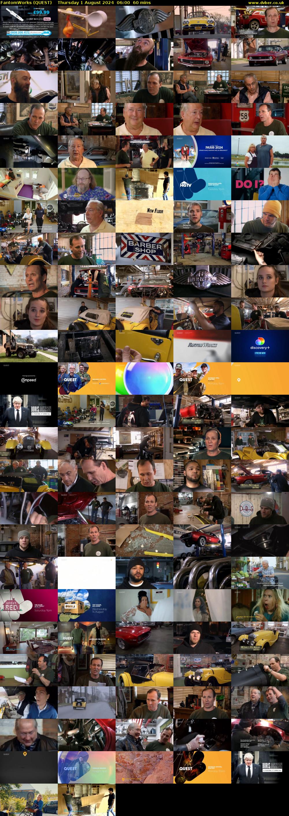 FantomWorks (QUEST) Thursday 1 August 2024 06:00 - 07:00