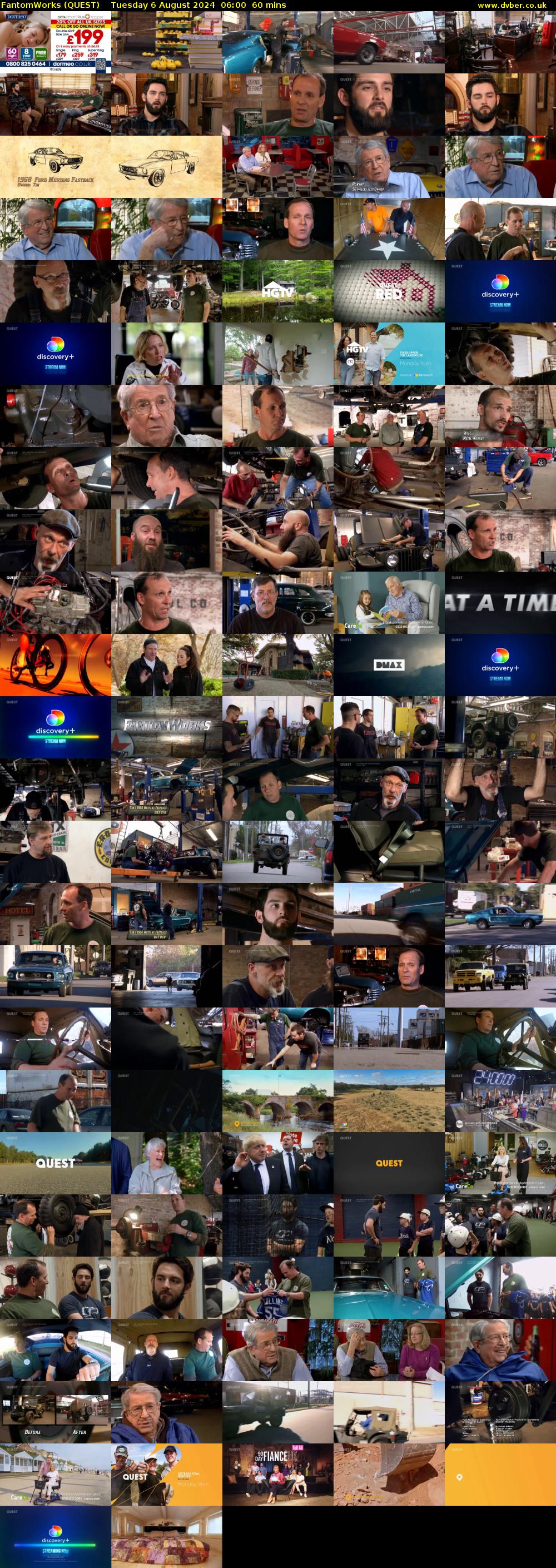FantomWorks (QUEST) Tuesday 6 August 2024 06:00 - 07:00