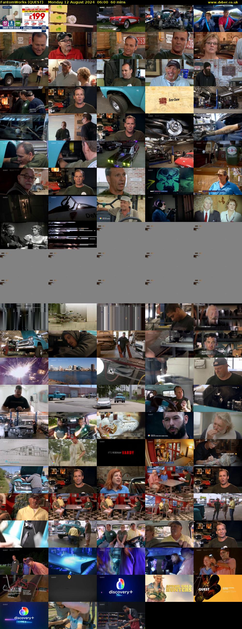 FantomWorks (QUEST) Monday 12 August 2024 06:00 - 07:00