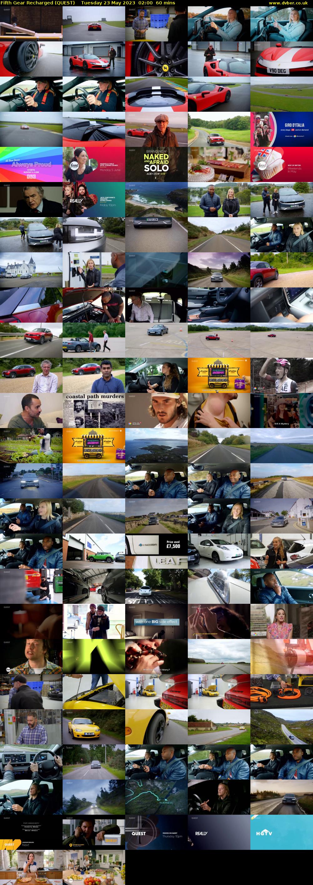 Fifth Gear Recharged (QUEST) Tuesday 23 May 2023 02:00 - 03:00