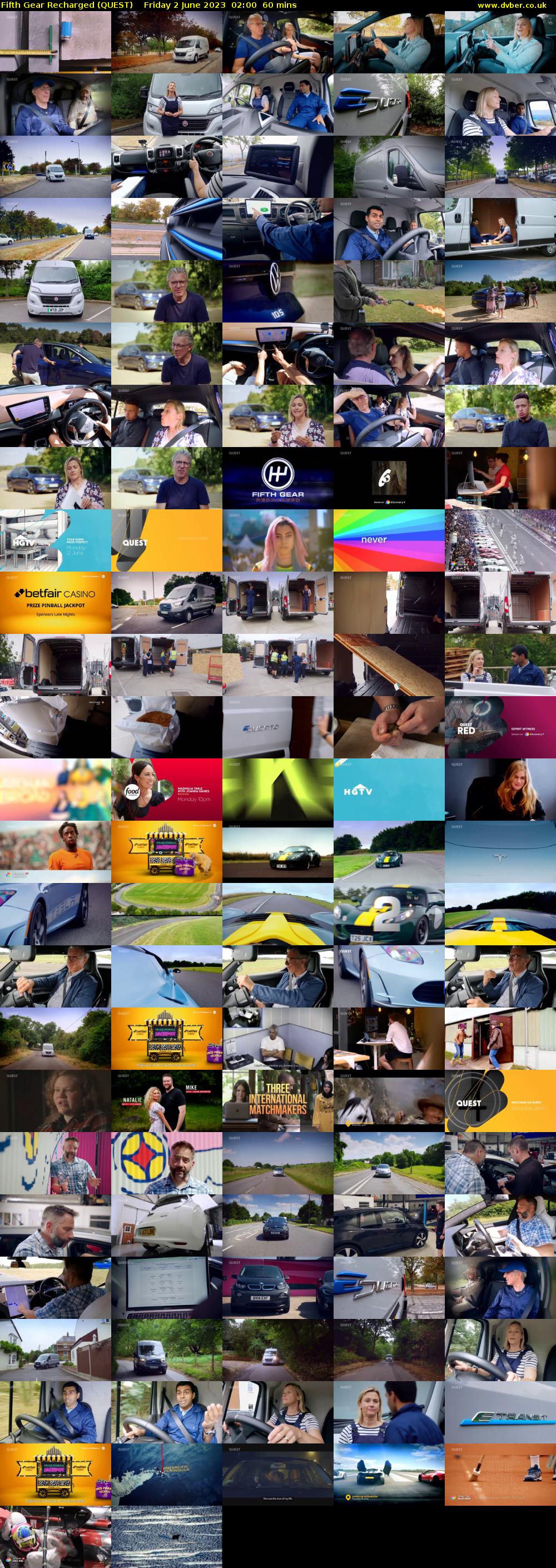 Fifth Gear Recharged (QUEST) Friday 2 June 2023 02:00 - 03:00