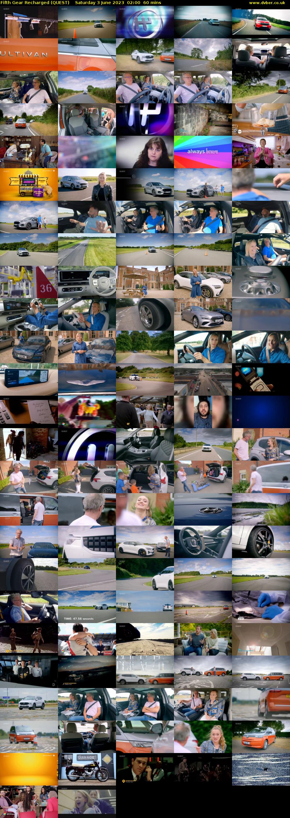 Fifth Gear Recharged (QUEST) Saturday 3 June 2023 02:00 - 03:00