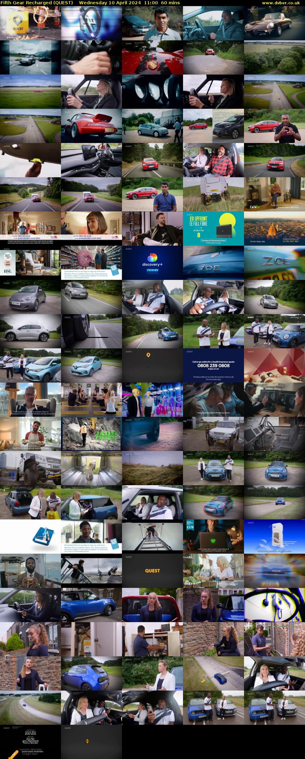 Fifth Gear Recharged (QUEST) Wednesday 10 April 2024 11:00 - 12:00