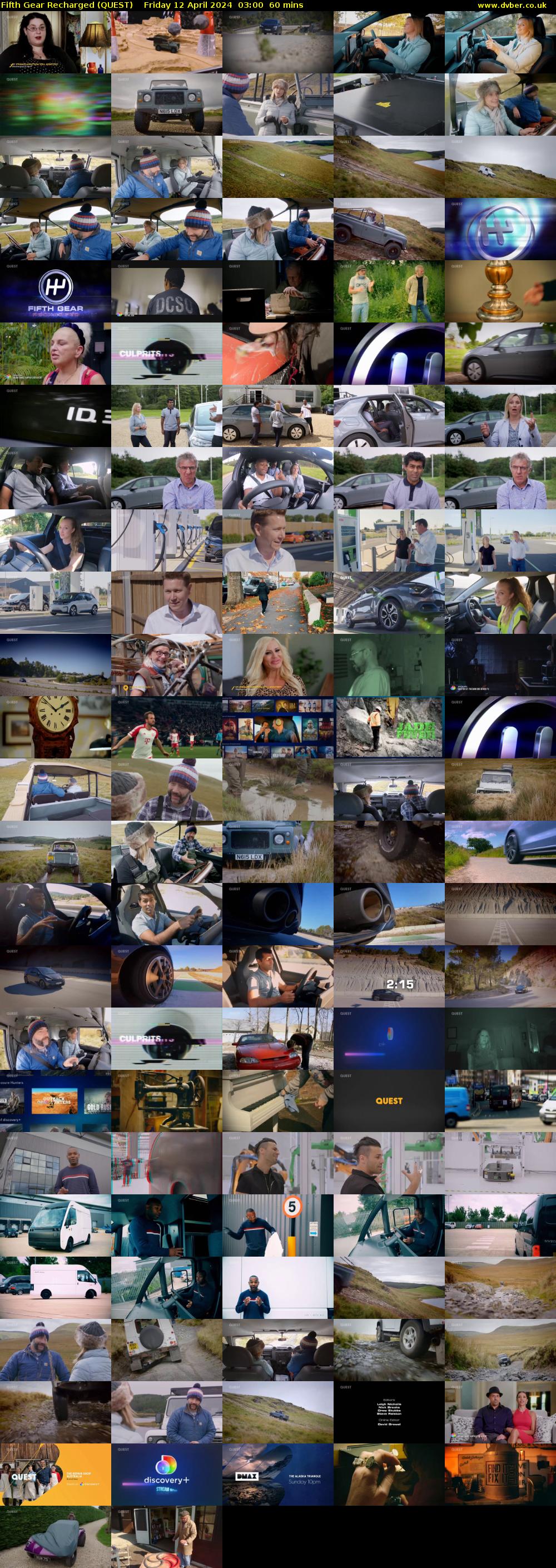 Fifth Gear Recharged (QUEST) Friday 12 April 2024 03:00 - 04:00