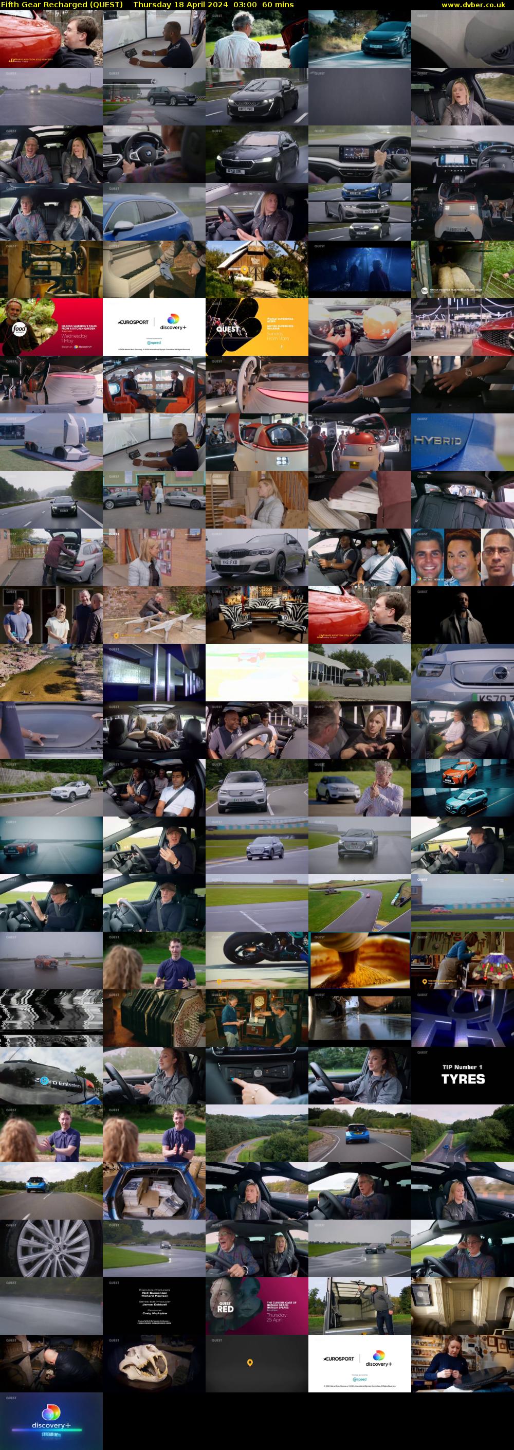 Fifth Gear Recharged (QUEST) Thursday 18 April 2024 03:00 - 04:00