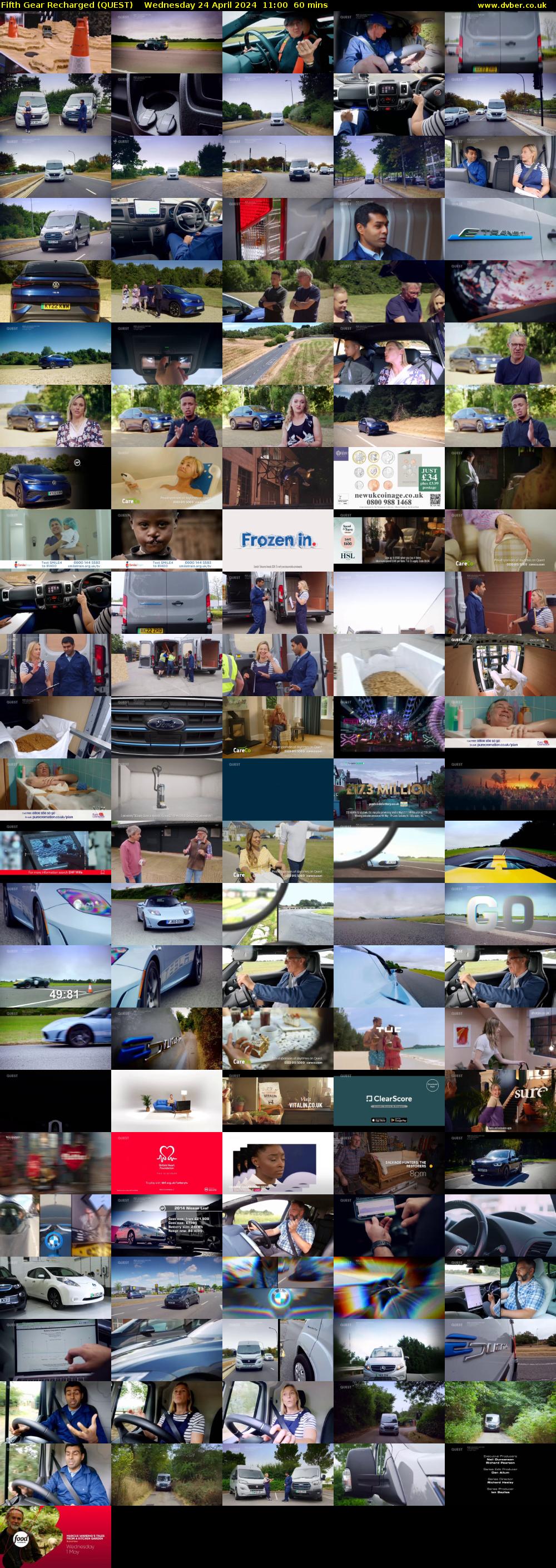 Fifth Gear Recharged (QUEST) Wednesday 24 April 2024 11:00 - 12:00
