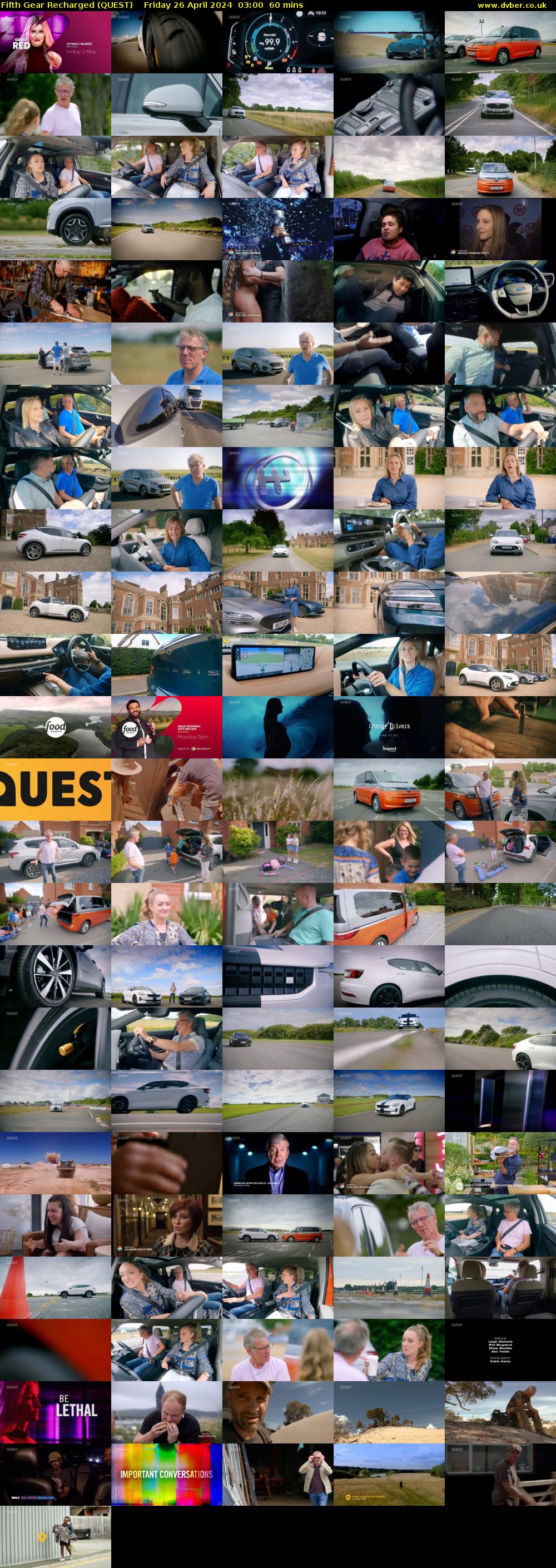 Fifth Gear Recharged (QUEST) Friday 26 April 2024 03:00 - 04:00