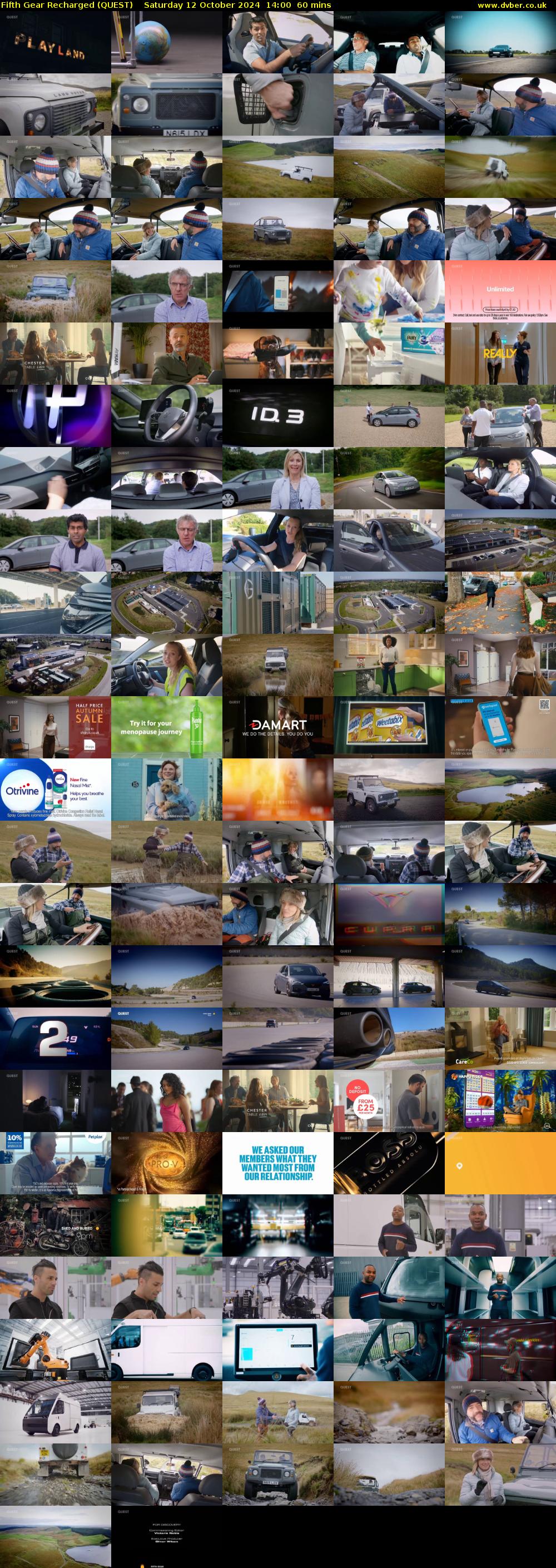 Fifth Gear Recharged (QUEST) Saturday 12 October 2024 14:00 - 15:00