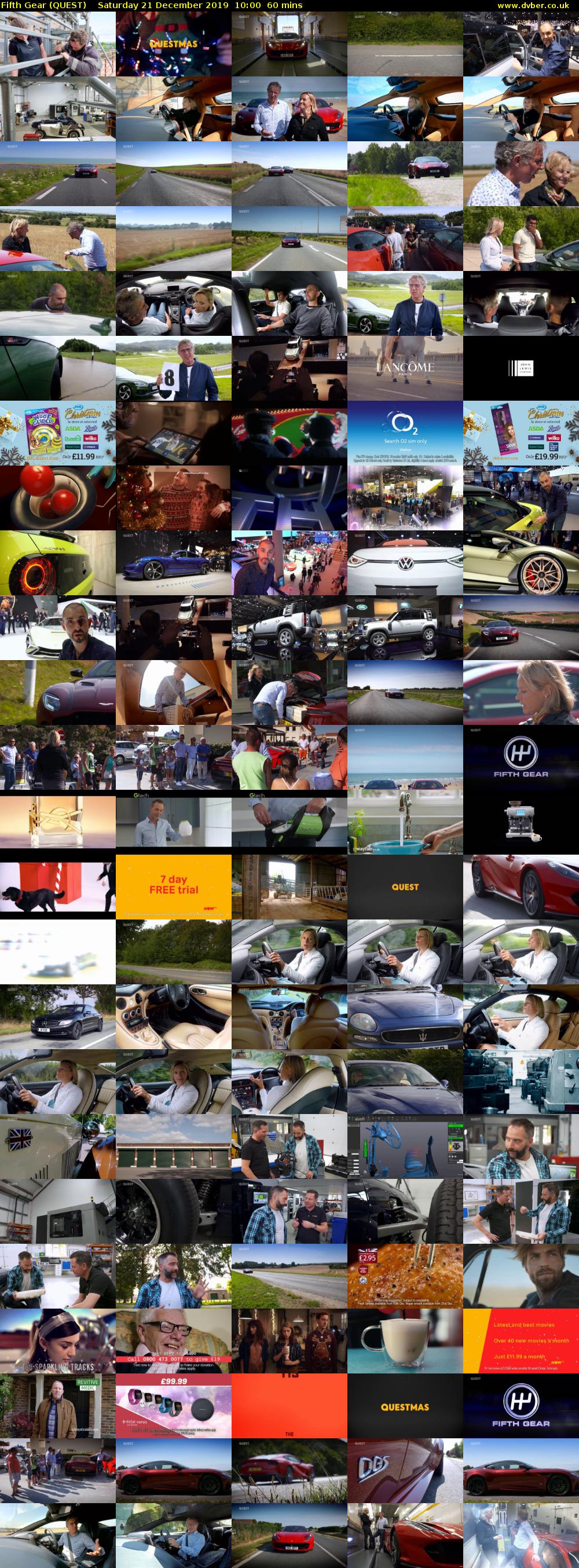 Fifth Gear (QUEST) Saturday 21 December 2019 10:00 - 11:00