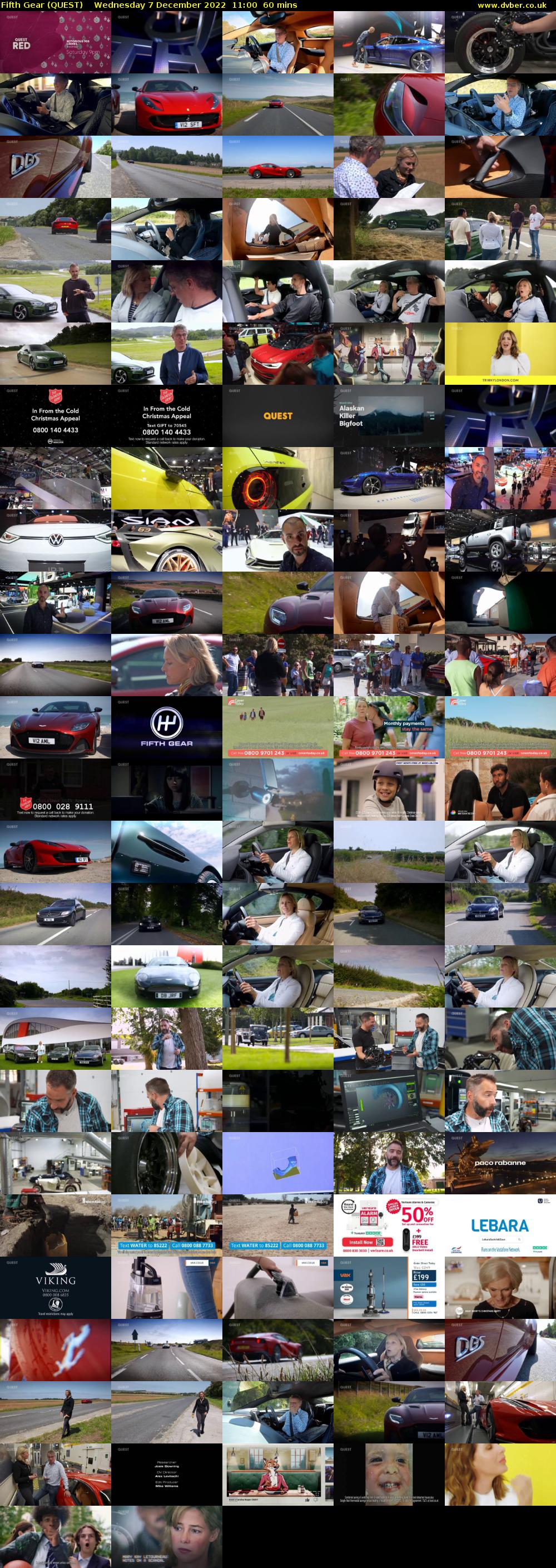 Fifth Gear (QUEST) Wednesday 7 December 2022 11:00 - 12:00