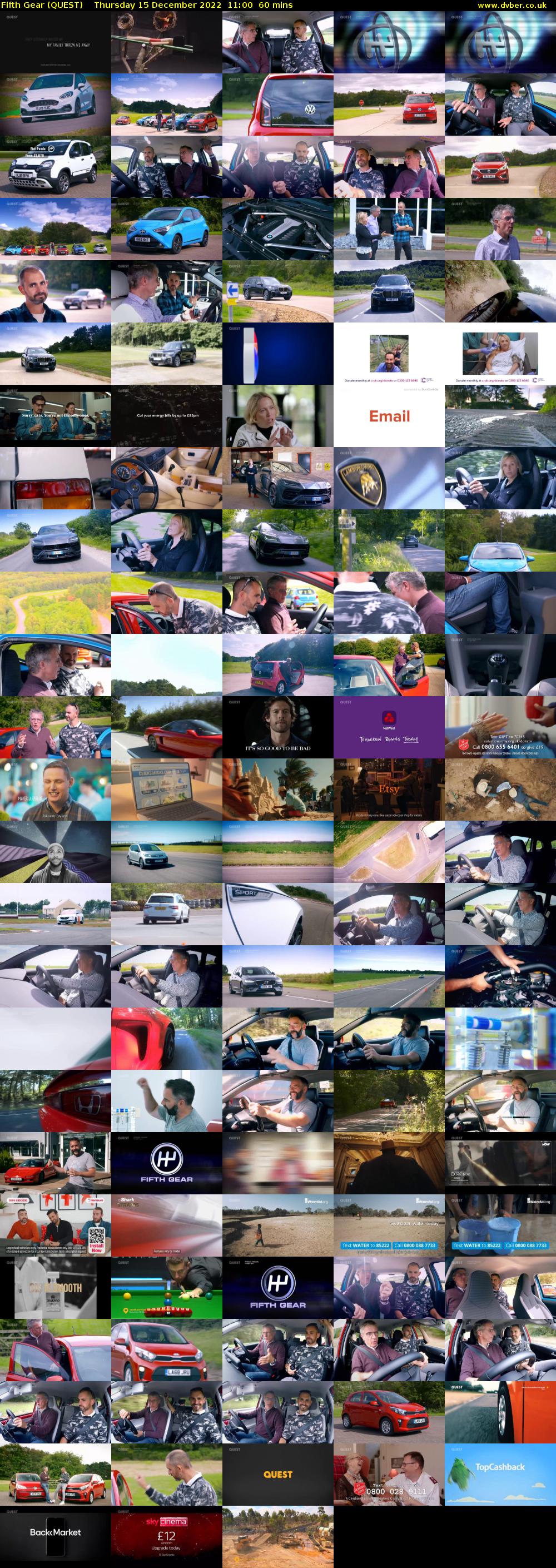 Fifth Gear (QUEST) Thursday 15 December 2022 11:00 - 12:00