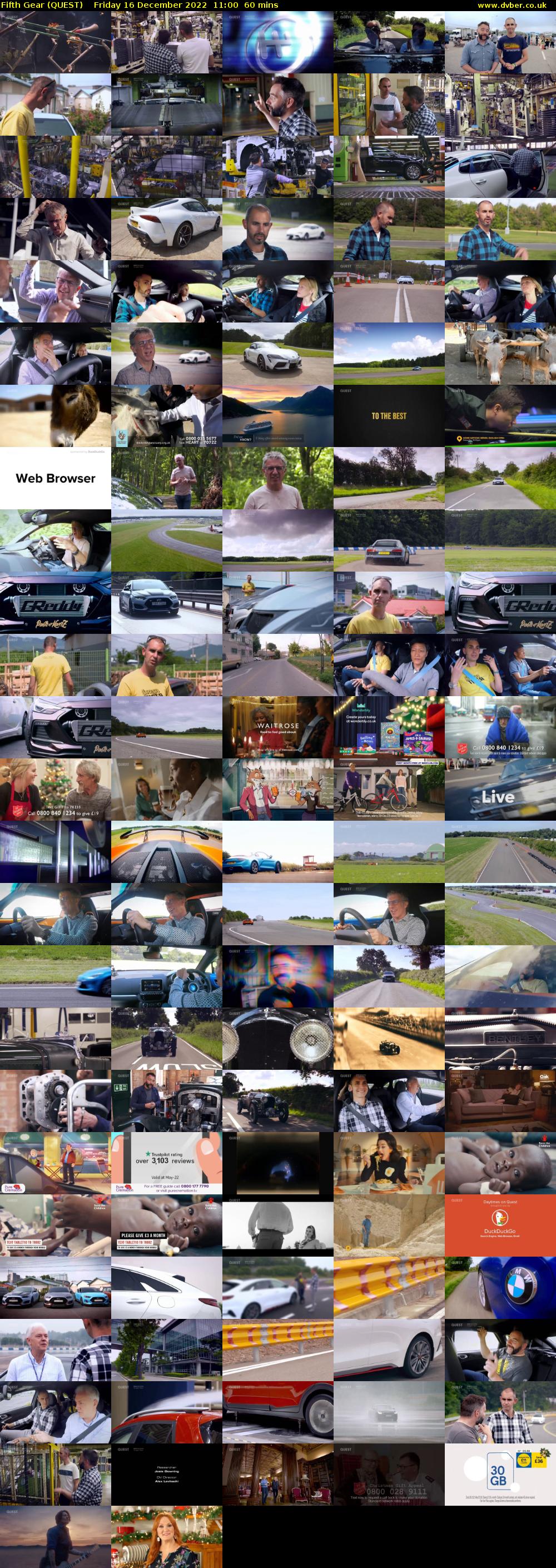 Fifth Gear (QUEST) Friday 16 December 2022 11:00 - 12:00
