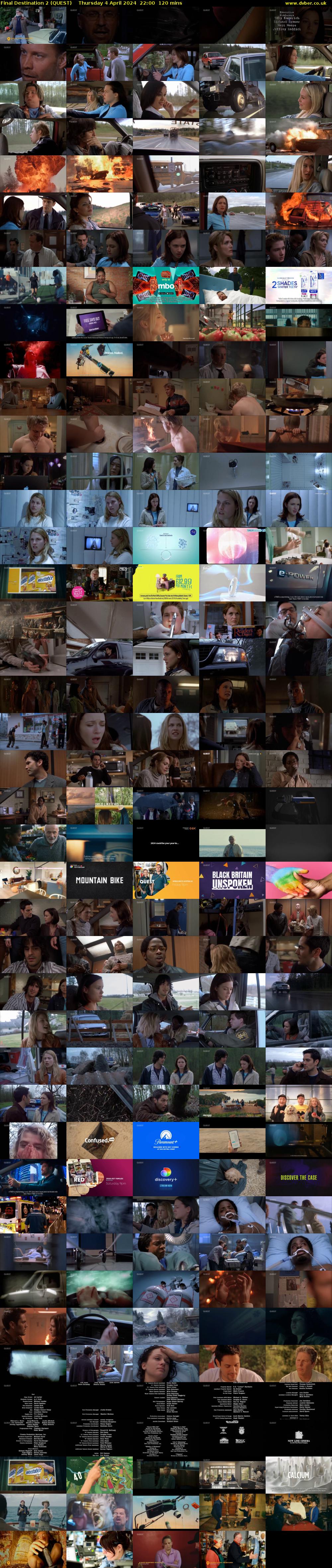Final Destination 2 (QUEST) Thursday 4 April 2024 22:00 - 00:00