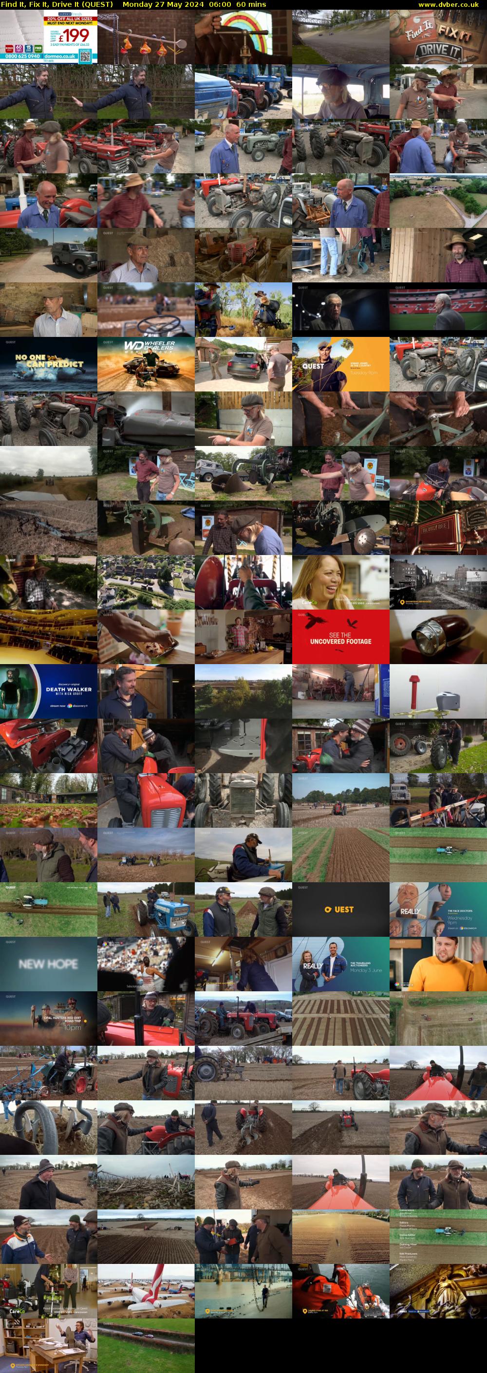 Find It, Fix It, Drive It (QUEST) Monday 27 May 2024 06:00 - 07:00