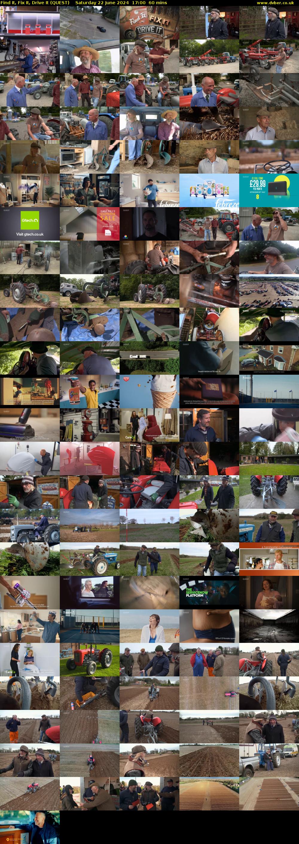 Find It, Fix It, Drive It (QUEST) Saturday 22 June 2024 17:00 - 18:00