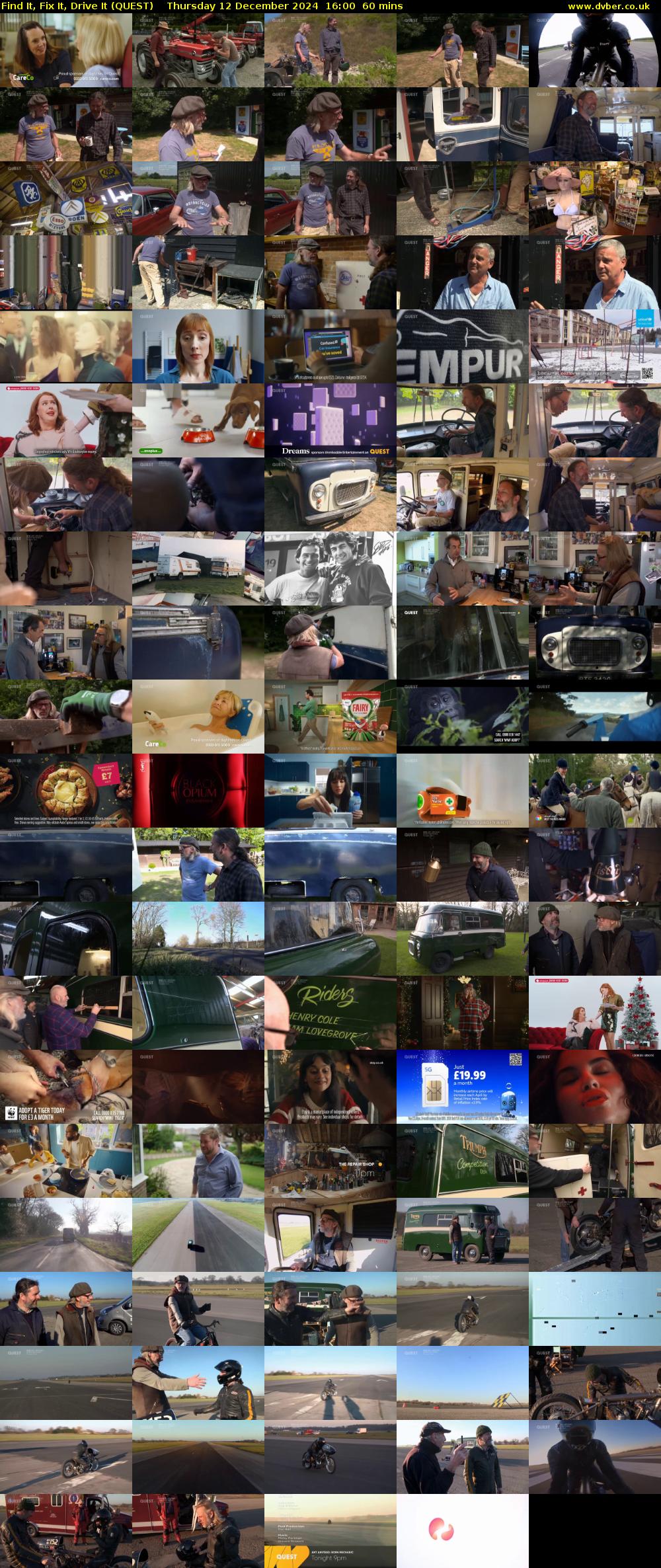 Find It, Fix It, Drive It (QUEST) Thursday 12 December 2024 16:00 - 17:00