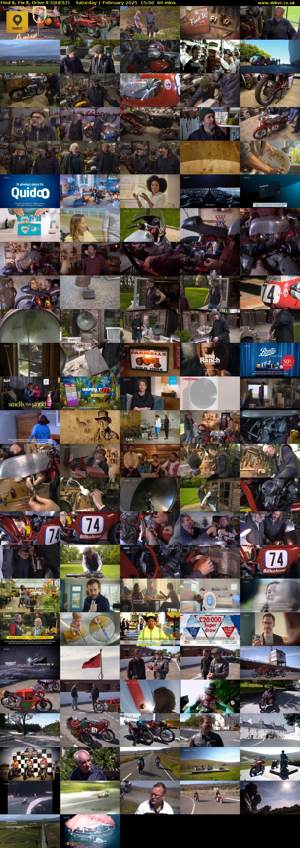 Find It, Fix It, Drive It (QUEST) Saturday 1 February 2025 15:00 - 16:00
