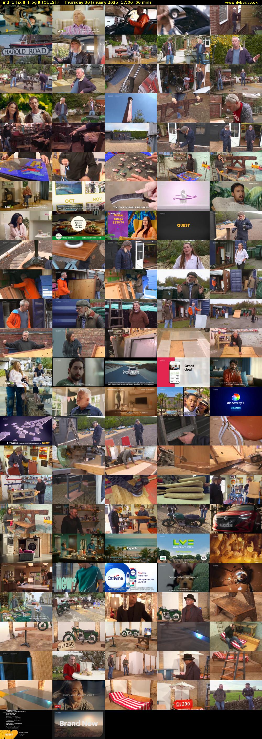 Find It, Fix It, Flog It (QUEST) Thursday 30 January 2025 17:00 - 18:00