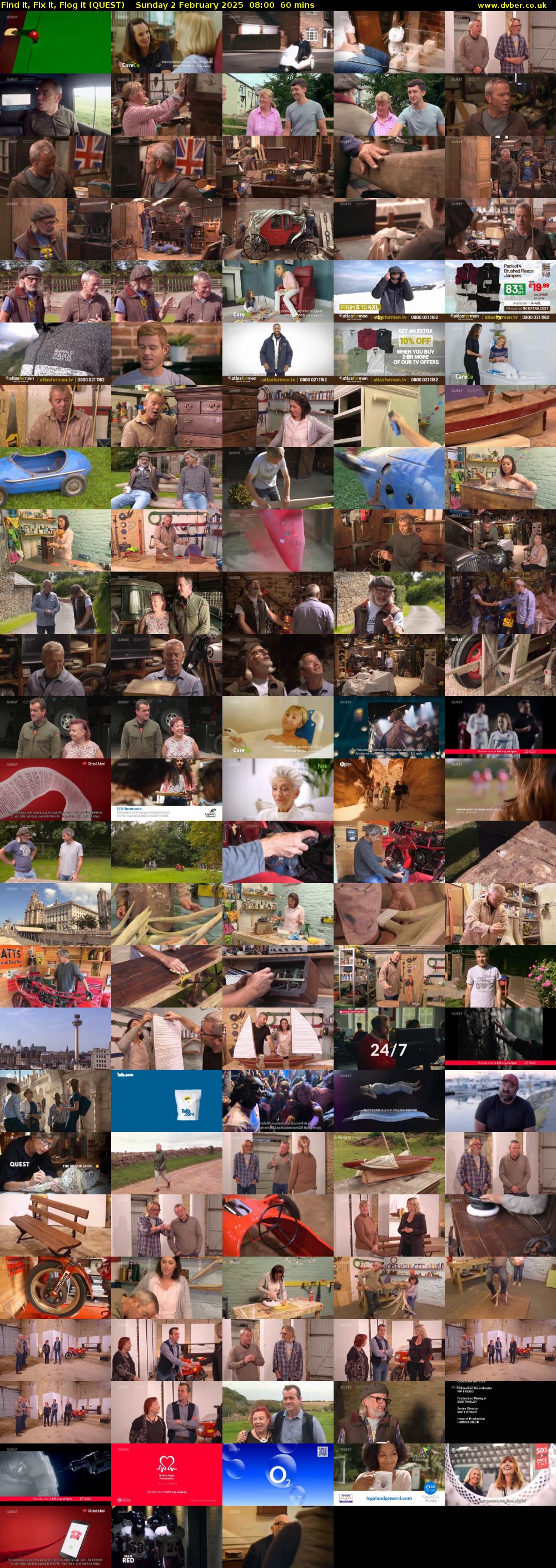 Find It, Fix It, Flog It (QUEST) Sunday 2 February 2025 08:00 - 09:00