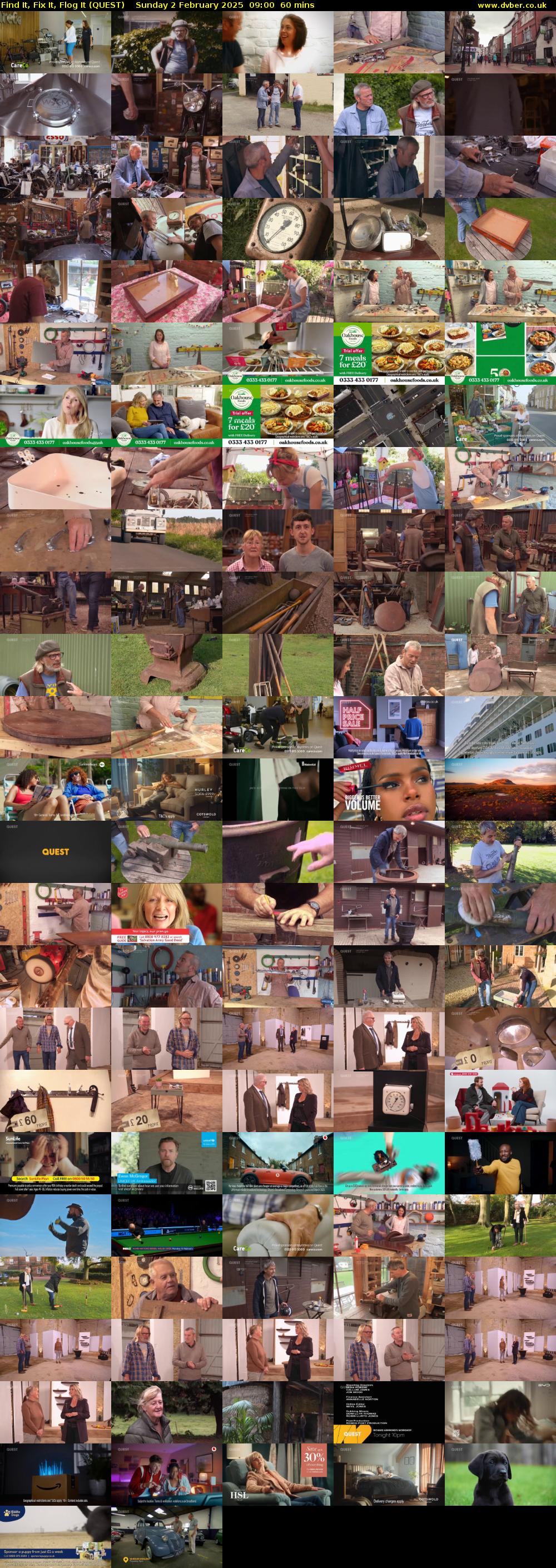 Find It, Fix It, Flog It (QUEST) Sunday 2 February 2025 09:00 - 10:00