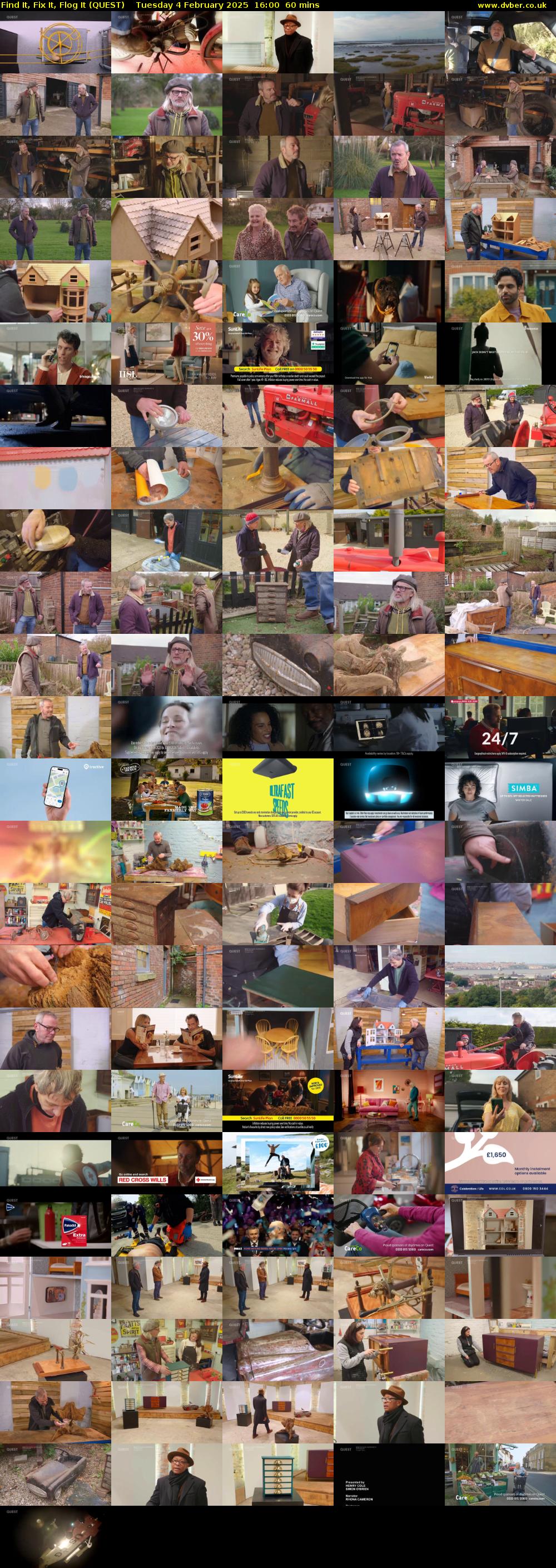 Find It, Fix It, Flog It (QUEST) Tuesday 4 February 2025 16:00 - 17:00