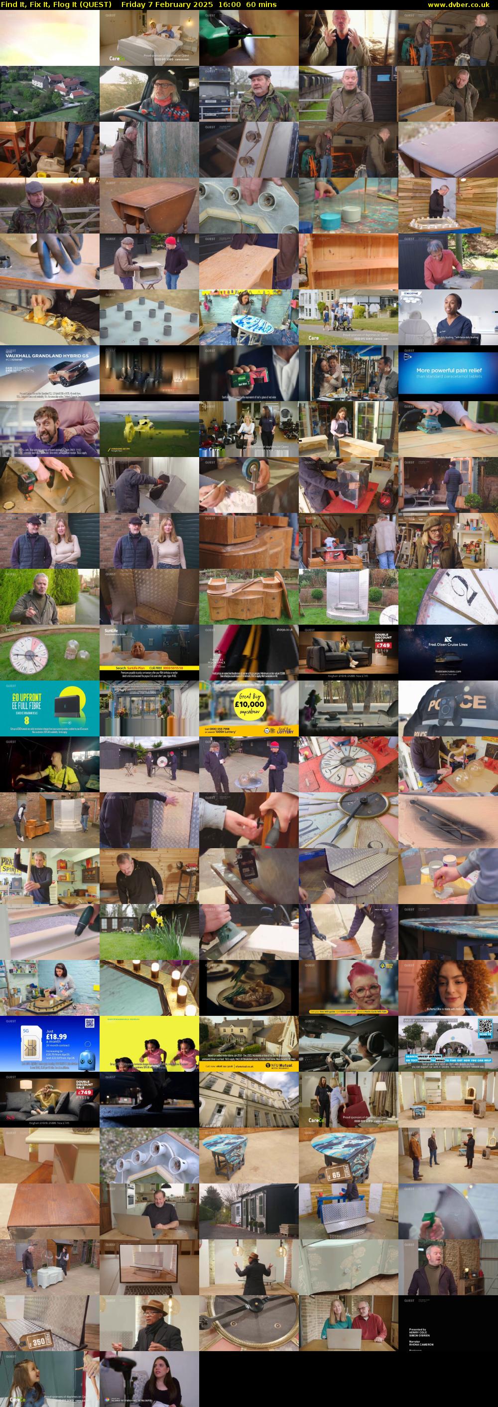 Find It, Fix It, Flog It (QUEST) Friday 7 February 2025 16:00 - 17:00