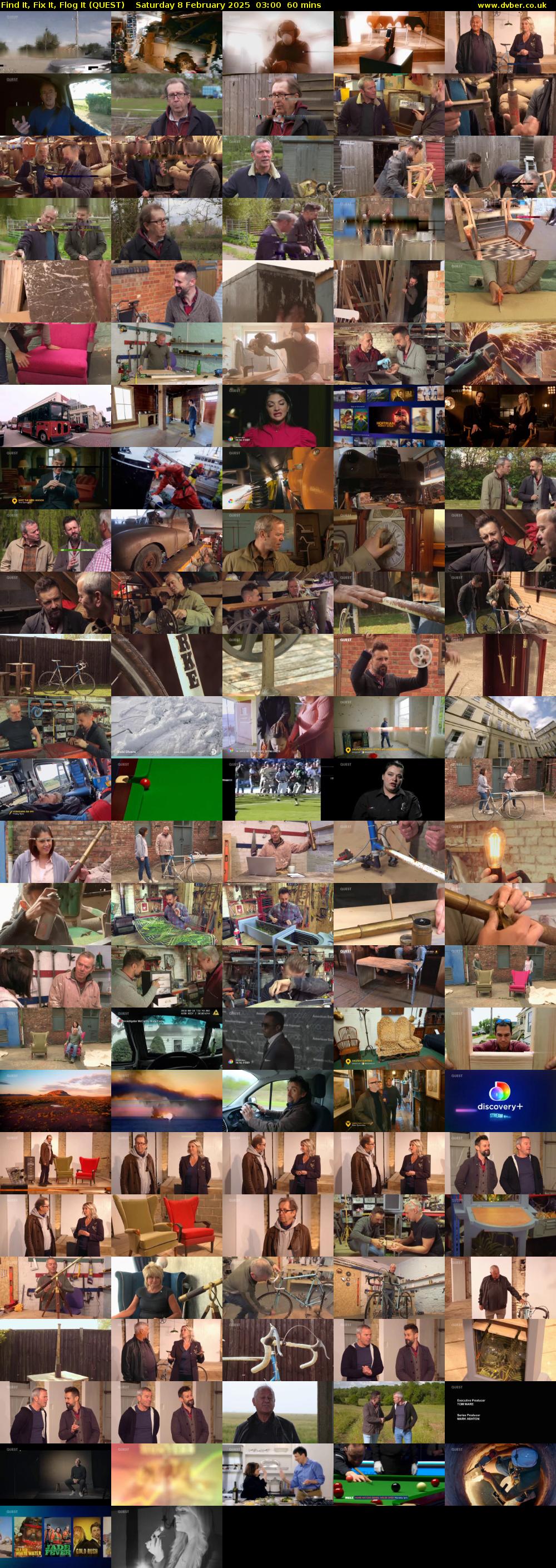 Find It, Fix It, Flog It (QUEST) Saturday 8 February 2025 03:00 - 04:00
