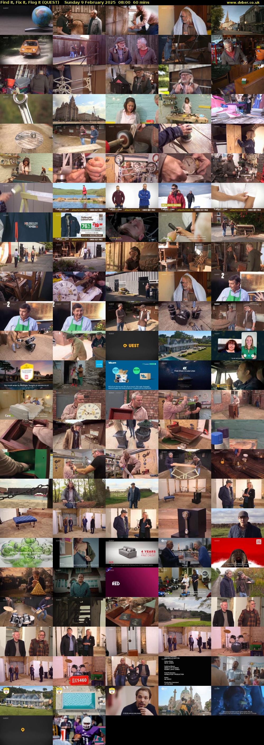 Find It, Fix It, Flog It (QUEST) Sunday 9 February 2025 08:00 - 09:00