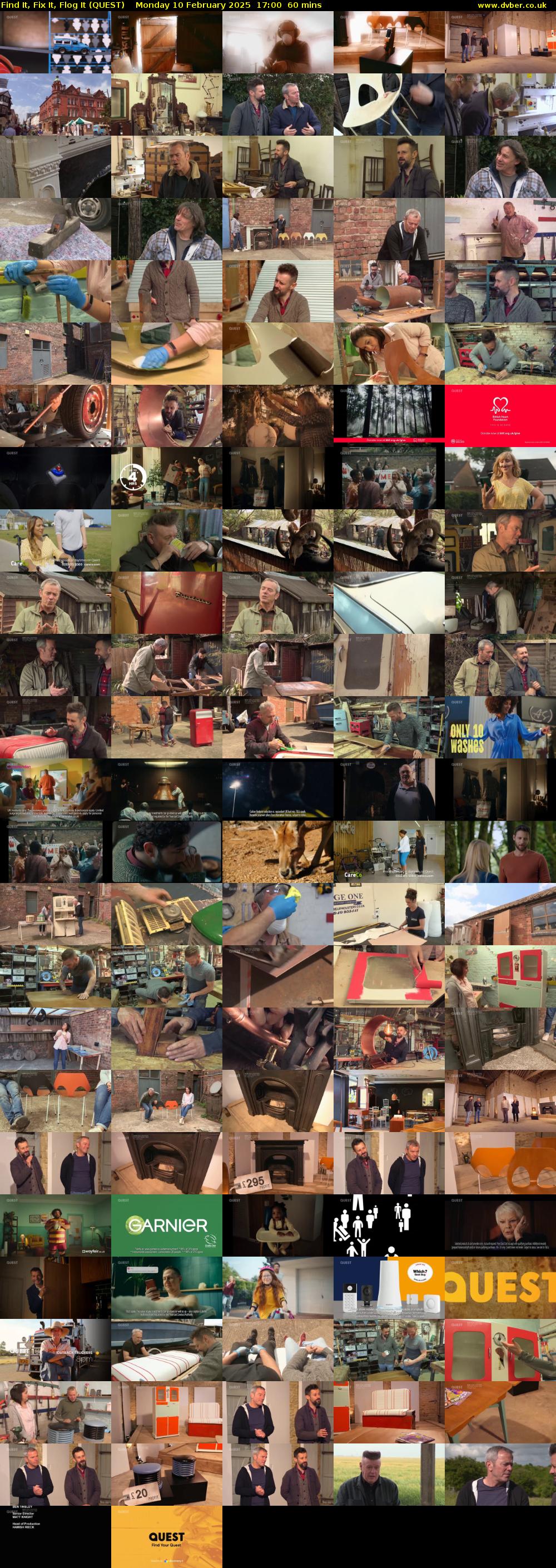 Find It, Fix It, Flog It (QUEST) Monday 10 February 2025 17:00 - 18:00