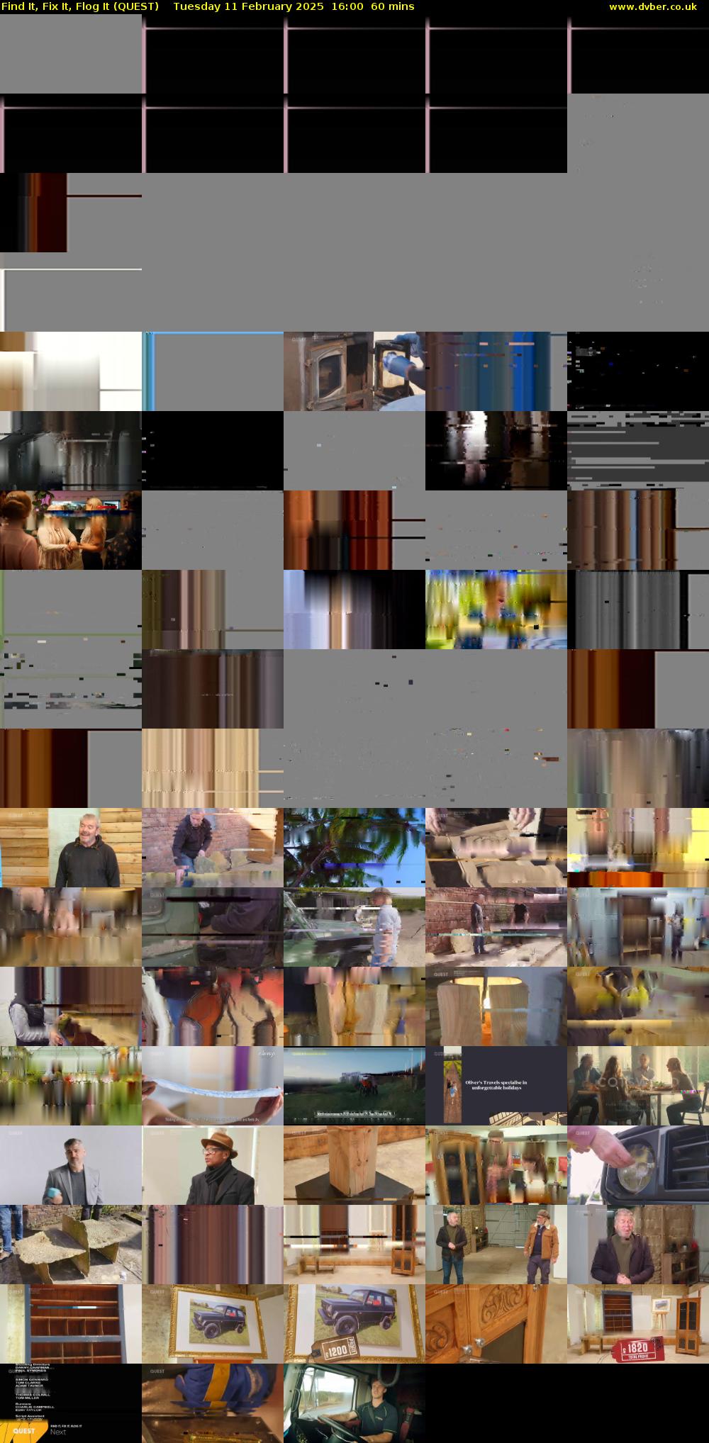 Find It, Fix It, Flog It (QUEST) Tuesday 11 February 2025 16:00 - 17:00