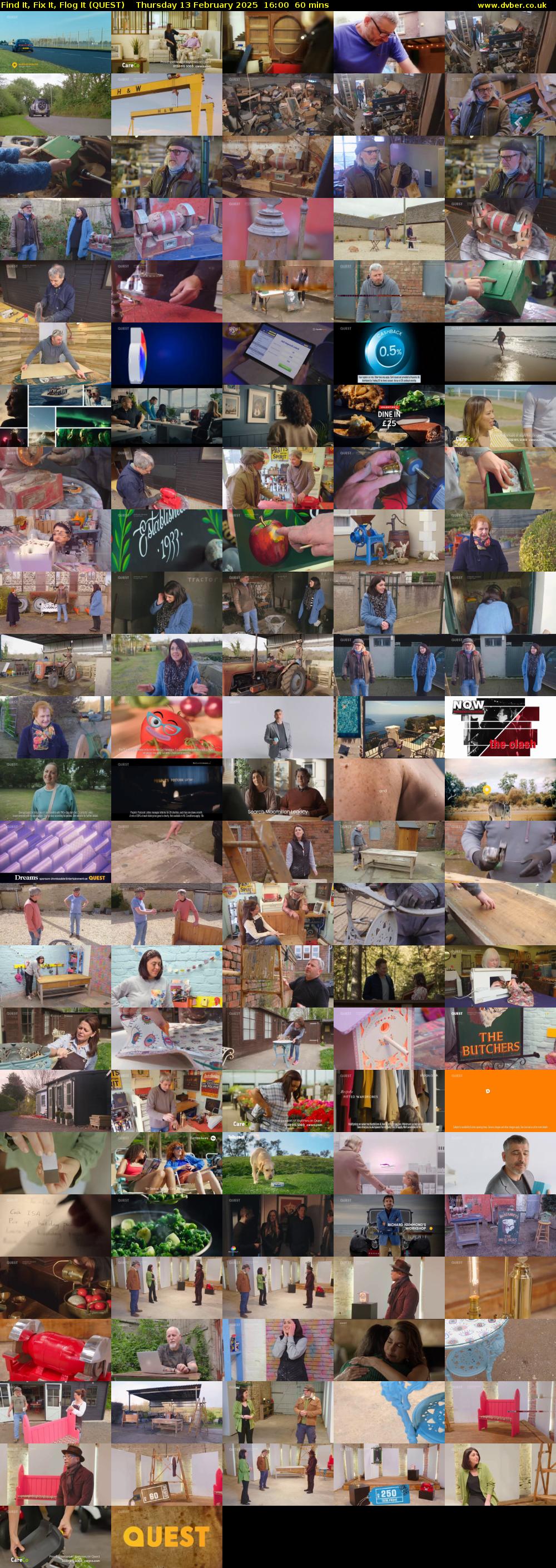 Find It, Fix It, Flog It (QUEST) Thursday 13 February 2025 16:00 - 17:00