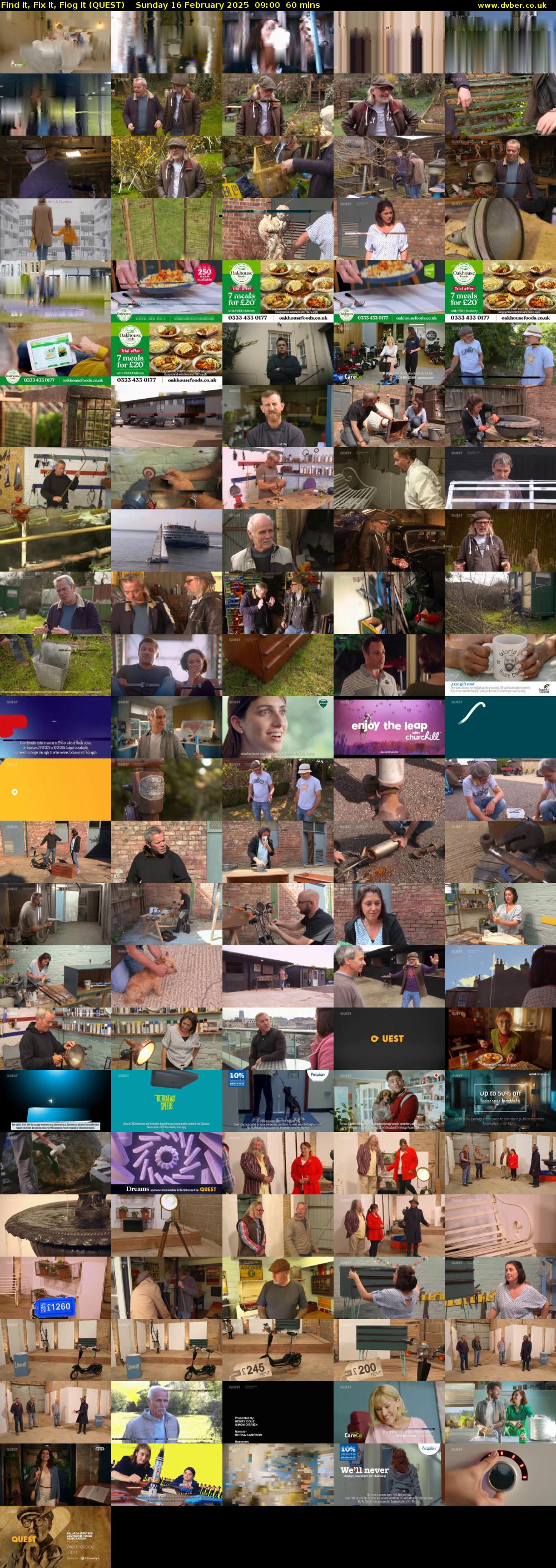 Find It, Fix It, Flog It (QUEST) Sunday 16 February 2025 09:00 - 10:00