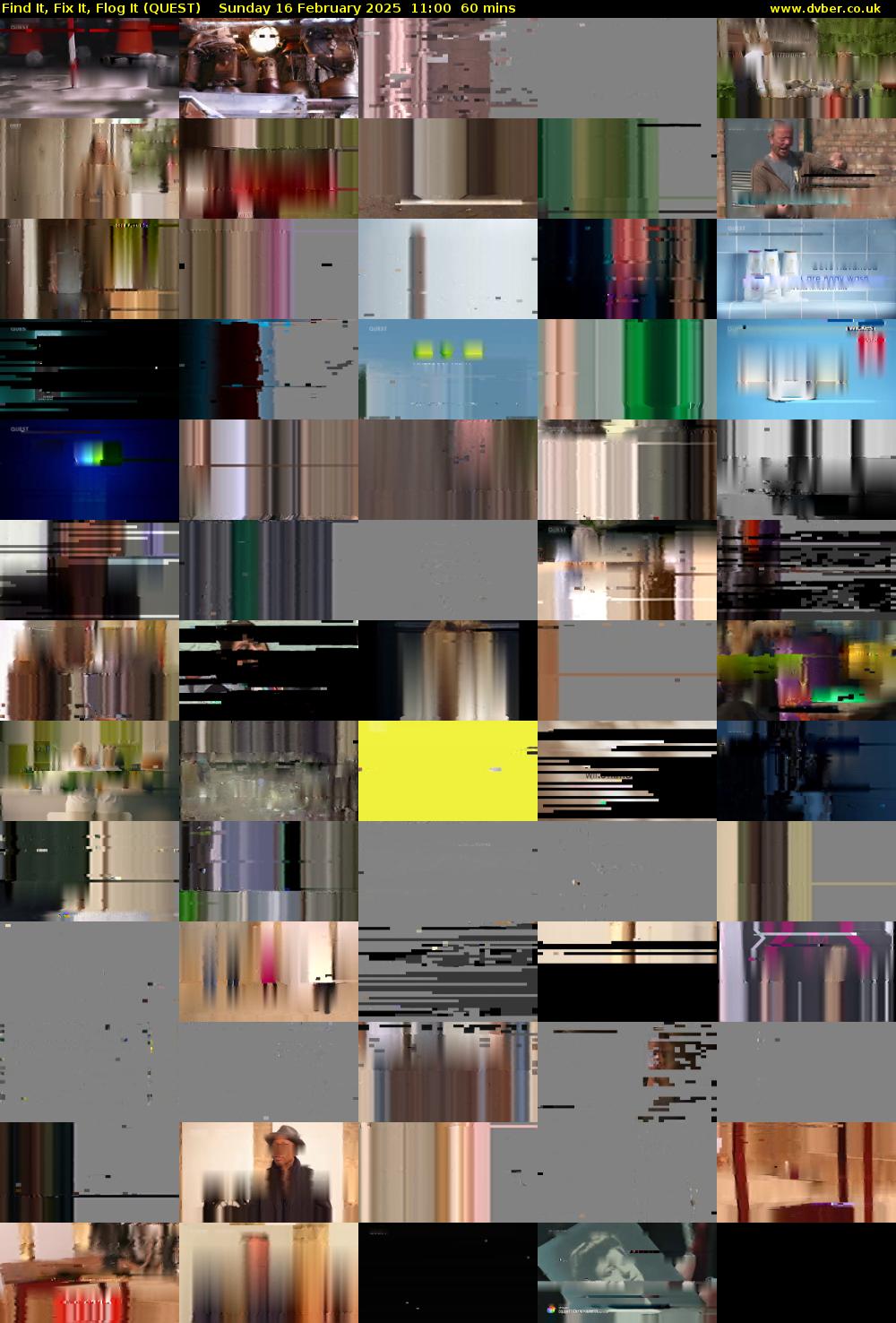 Find It, Fix It, Flog It (QUEST) Sunday 16 February 2025 11:00 - 12:00