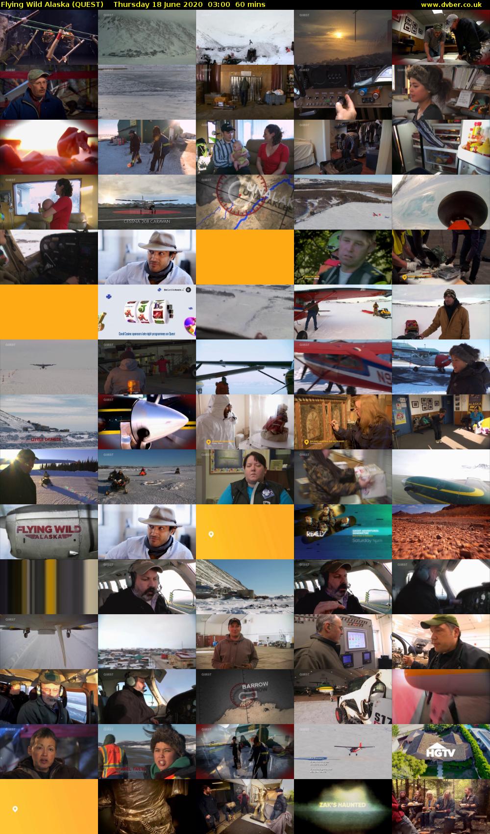 Flying Wild Alaska (QUEST) Thursday 18 June 2020 03:00 - 04:00