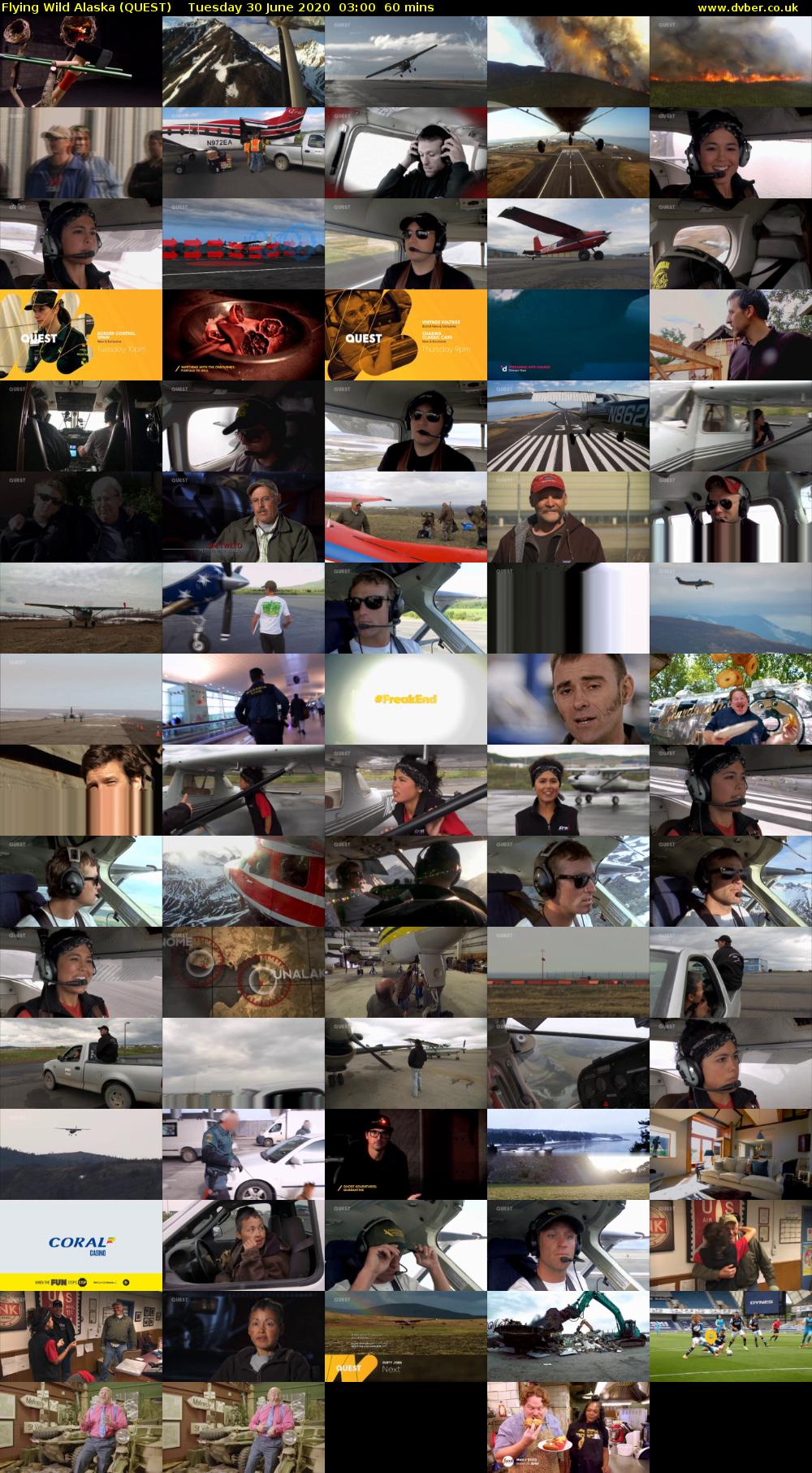 Flying Wild Alaska (QUEST) Tuesday 30 June 2020 03:00 - 04:00