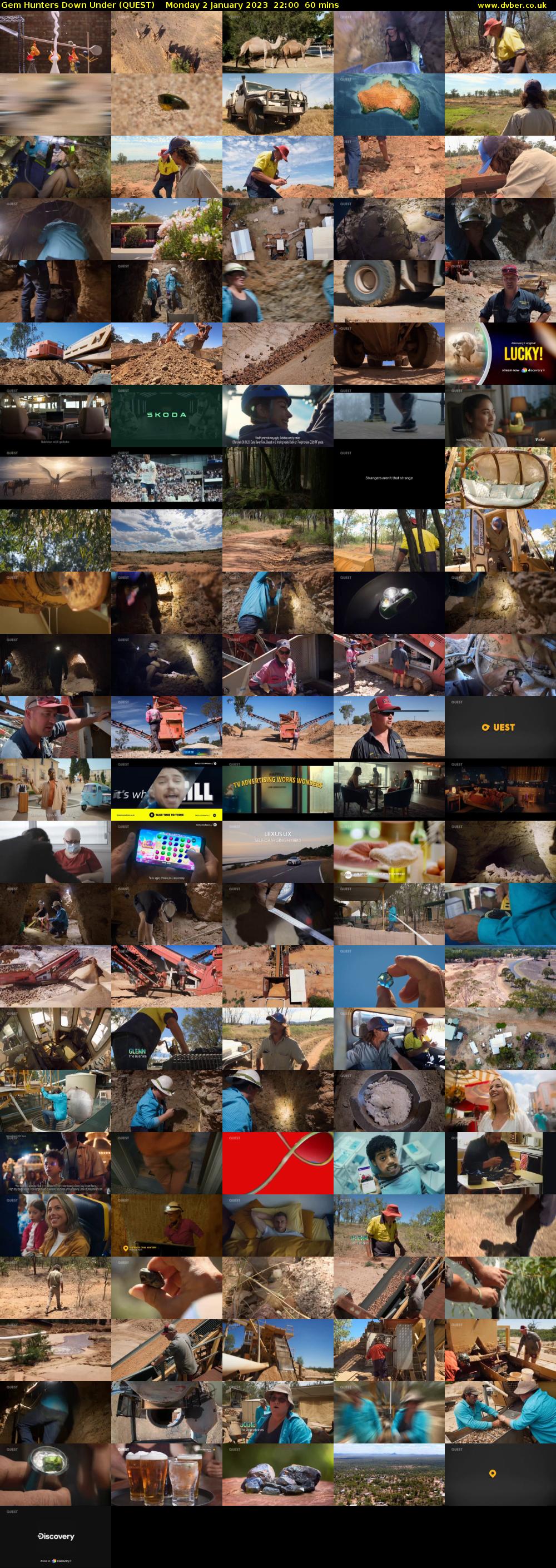Gem Hunters Down Under (QUEST) Monday 2 January 2023 22:00 - 23:00