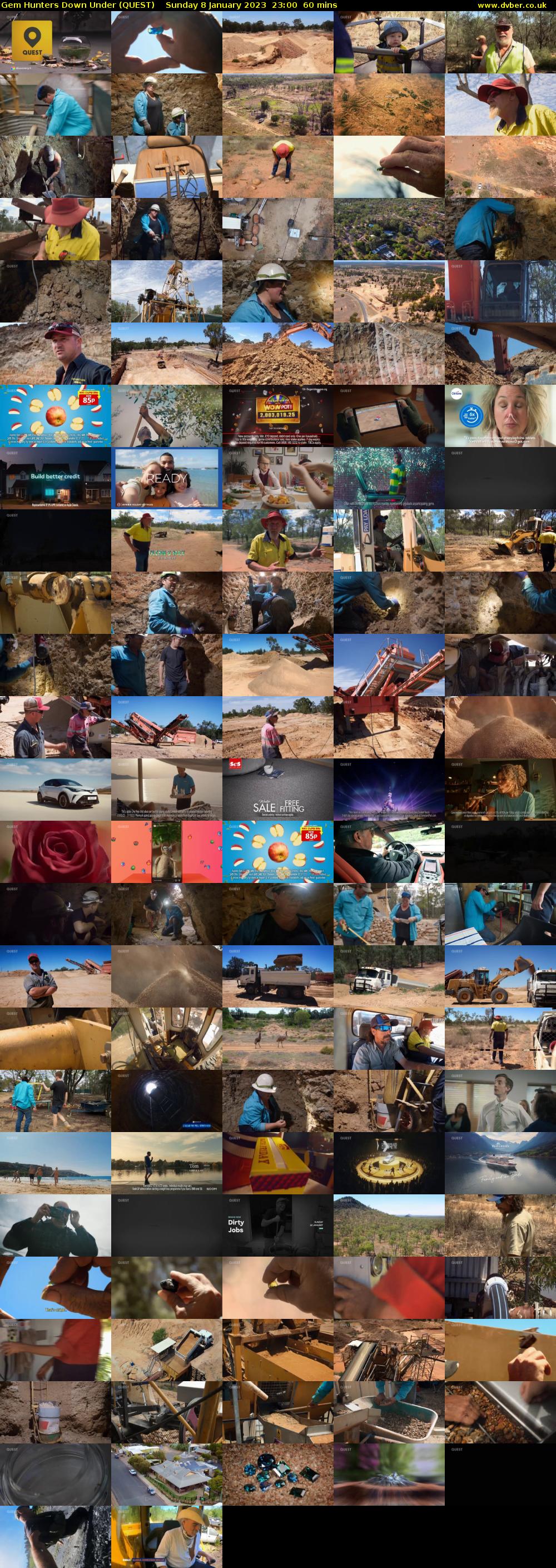 Gem Hunters Down Under (QUEST) Sunday 8 January 2023 23:00 - 00:00