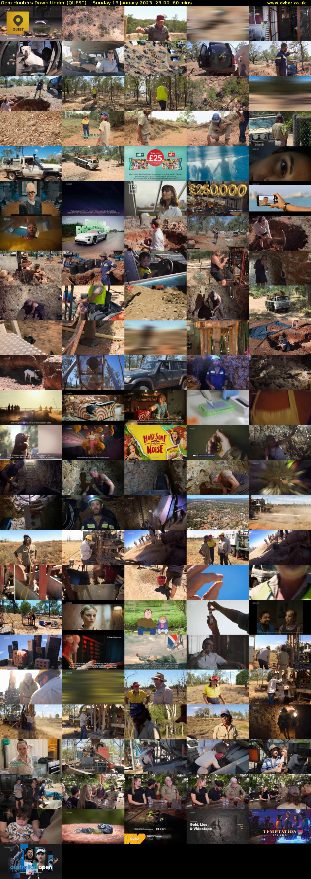 Gem Hunters Down Under (QUEST) Sunday 15 January 2023 23:00 - 00:00