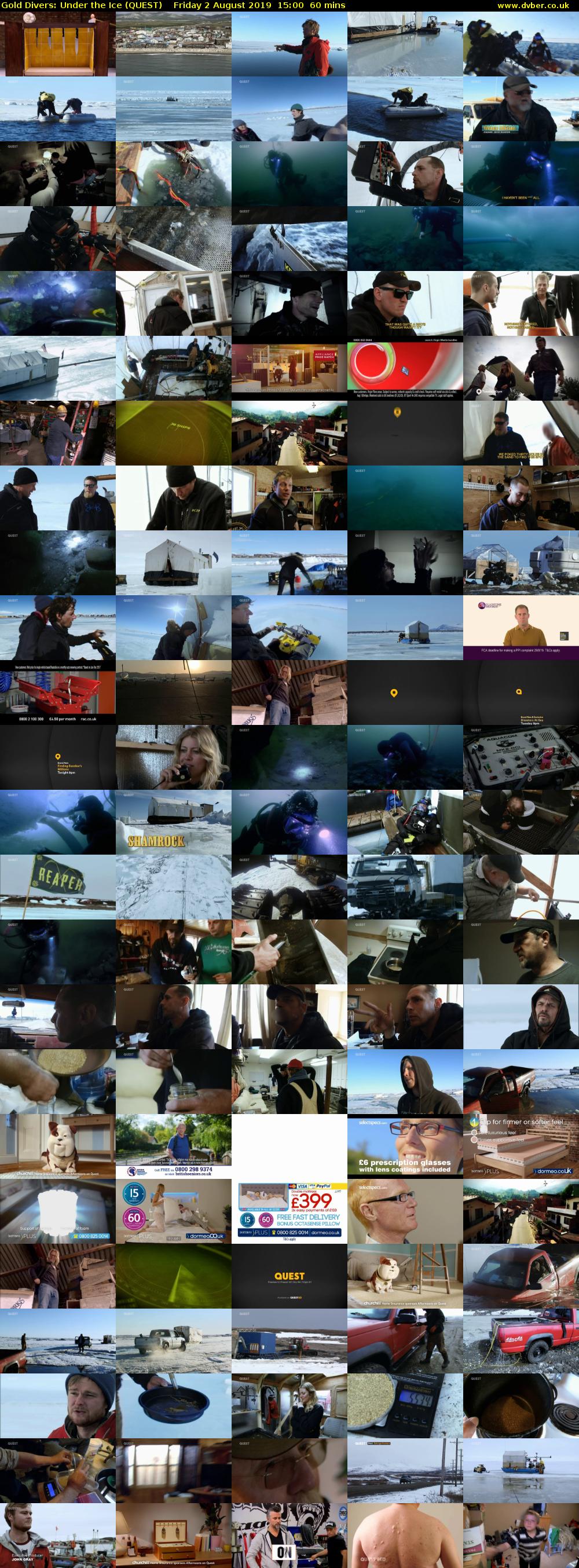 Gold Divers: Under the Ice (QUEST) Friday 2 August 2019 15:00 - 16:00