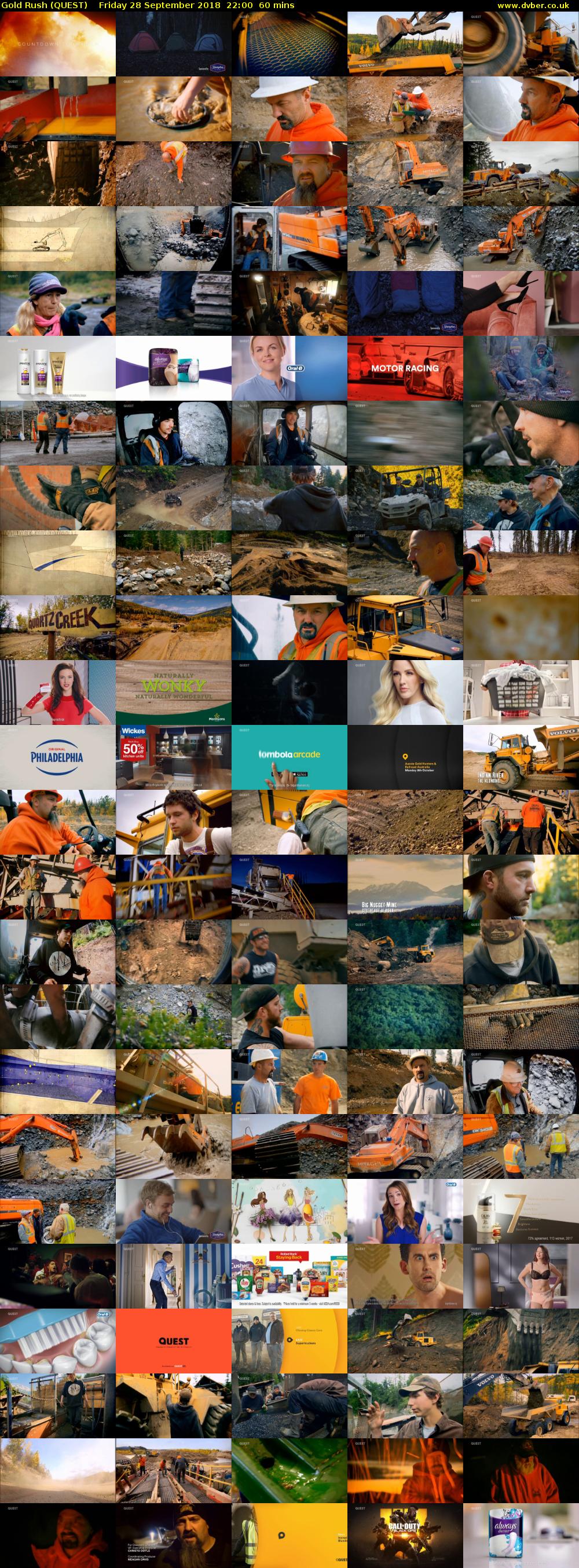 Gold Rush (QUEST) Friday 28 September 2018 22:00 - 23:00