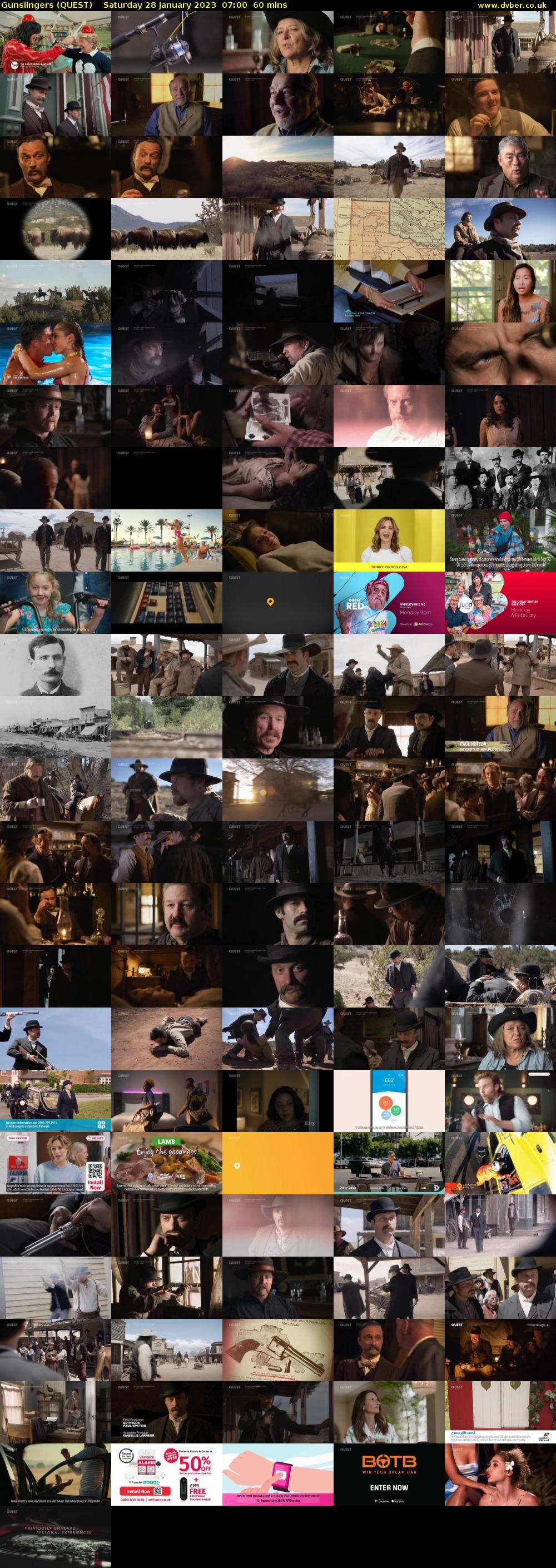 Gunslingers (QUEST) Saturday 28 January 2023 07:00 - 08:00